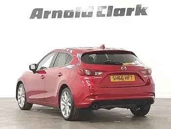 Used Mazda 3 Inclusive 120 HP (88 kW) 2016 Red Hatchback