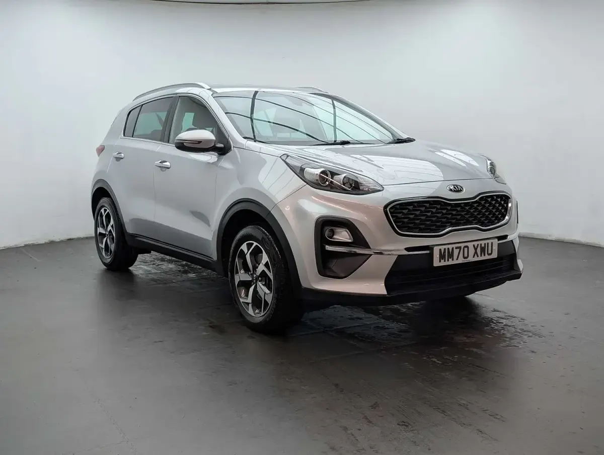 Used Kia Sportage 177 HP (130 kW) 2021 Silver SUV