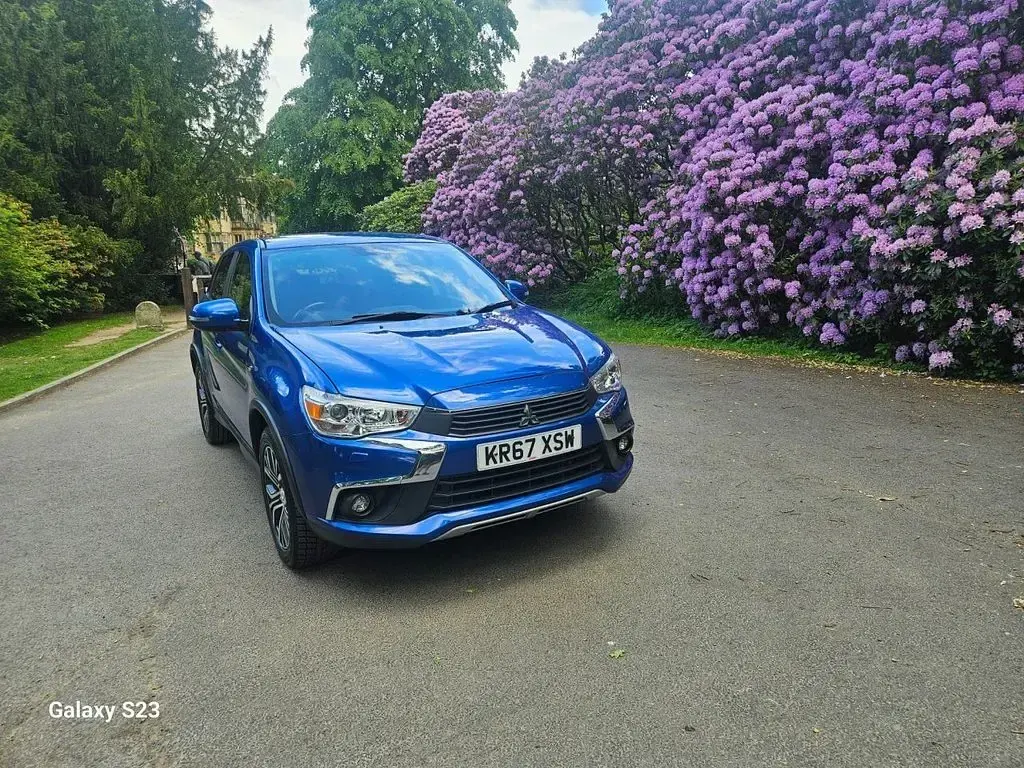 Used Mitsubishi ASX 114 HP (83 kW) 2017 Blue SUV