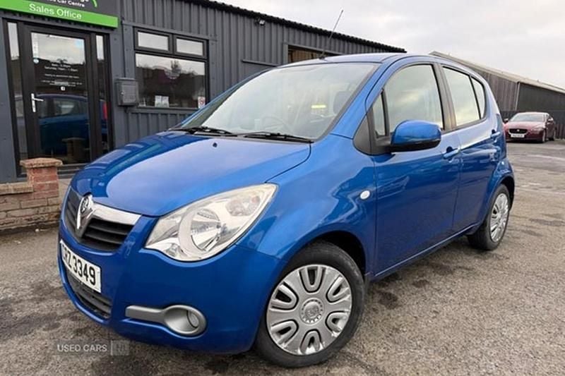 Used Vauxhall Agila S 94 HP (69 kW) 2011 Blue MPV