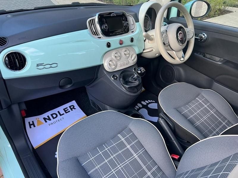 Used Fiat 500 Lounge 2016 Green Hatchback