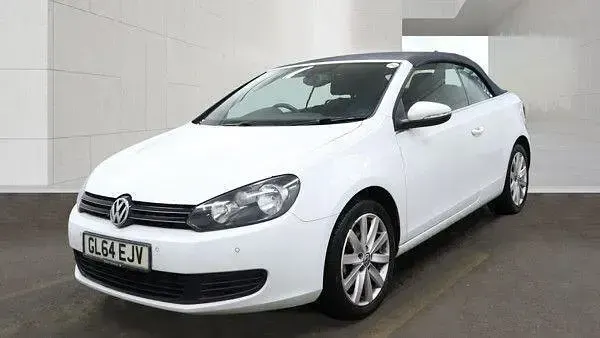 Used VW Golf Cabriolet SE 2014 White Cabriolet