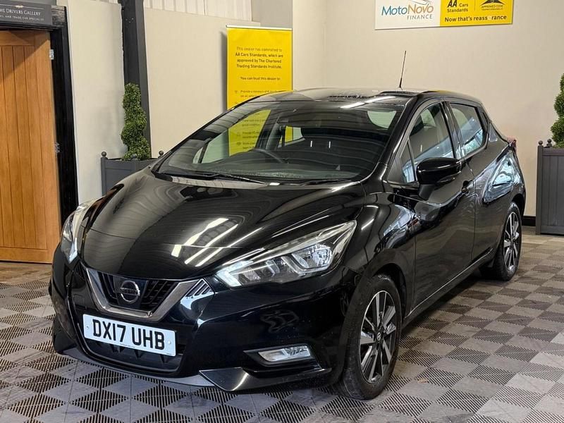Usado Nissan Micra Acenta 71 HP (52 kW) 2017 Preto Citadino