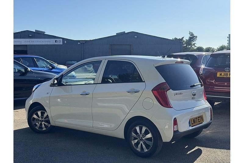 Used Kia Picanto 84 HP (61 kW) 2017 White Hatchback