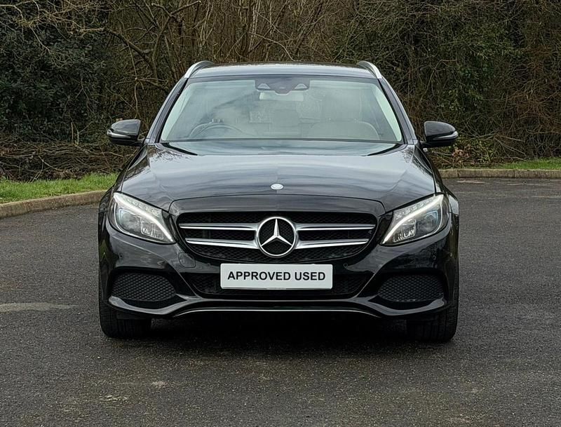Used Mercedes C350e 2016 Black Estate