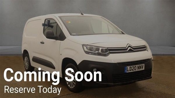 White Used 2020 Citroën Berlingo MPV | £8,940 (Fair price) - Image 1/1