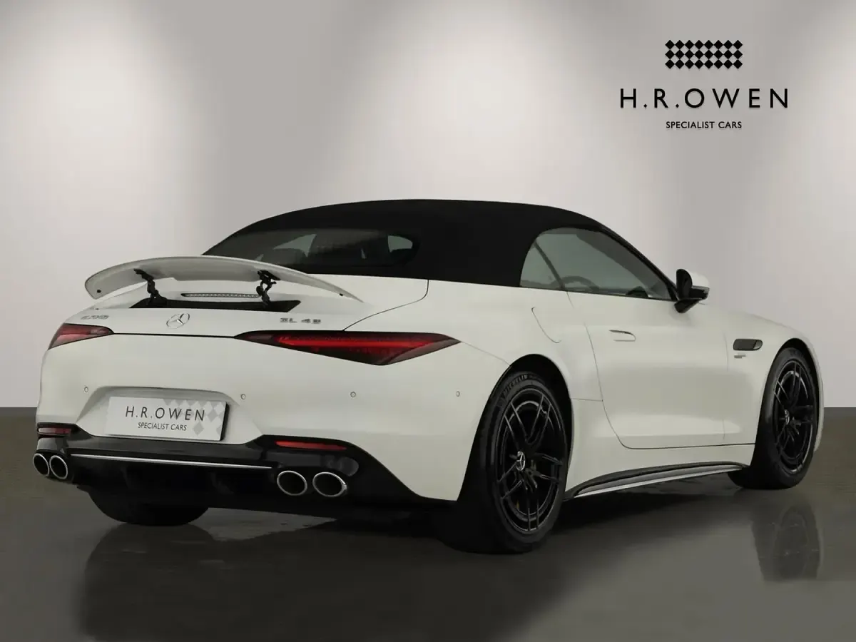 Used Mercedes SL43 AMG Premium Plus 2023 White Cabriolet