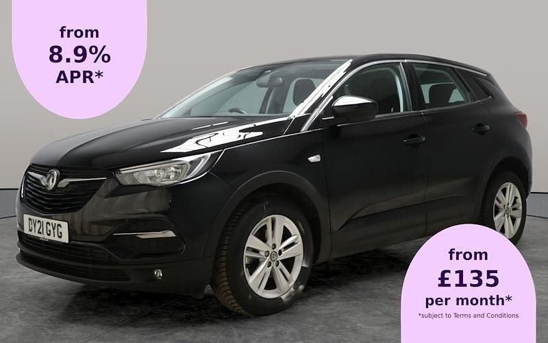 Black Used 2021 Vauxhall Grandland X S SUV | £10,522 (Super price) - Image 1/2