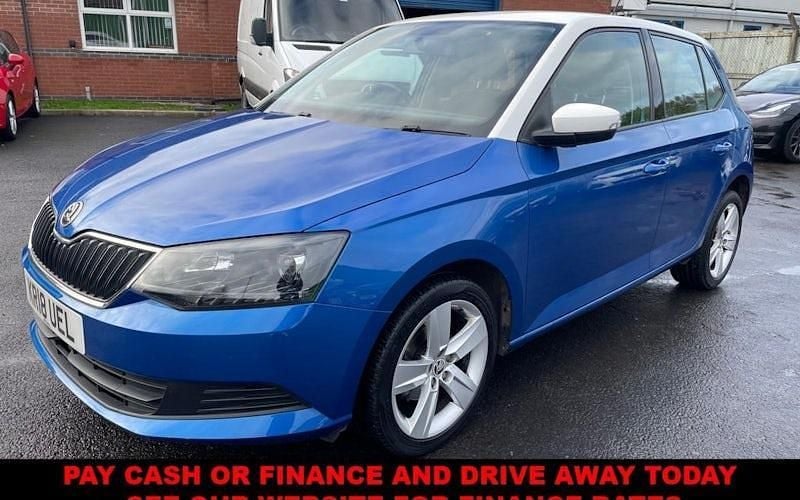 Blue Used 2018 Skoda Fabia Colour Edition Hatchback | £8,495 (Good price) - Image 1/3