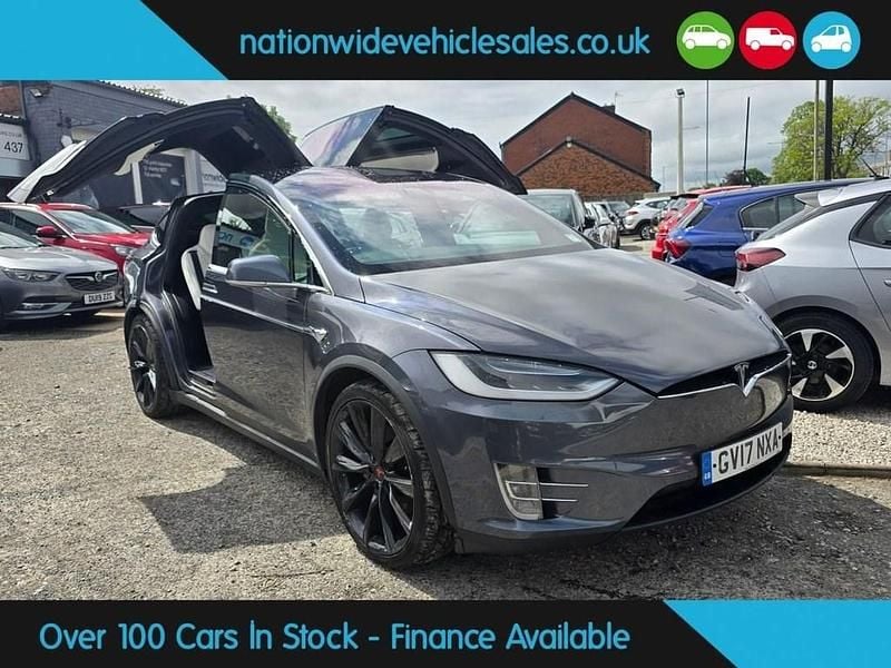 Silver Used 2017 Tesla Model X SUV | £19,334 (Good price) - Image 1/4