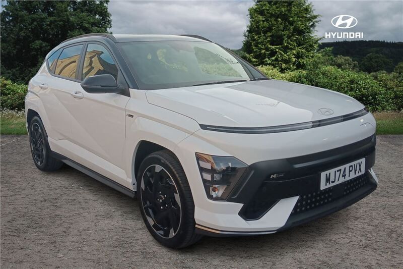 White Used 2024 Hyundai Kona N Line SUV | £25,999 (Good price) - Image 1/4