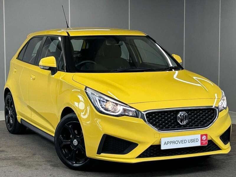 Yellow Used 2022 MG MG3 Excite Hatchback | £10,975 (Fair price) - Image 1/4