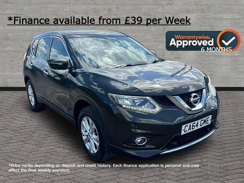 Green Used 2015 Nissan X-Trail Acenta SUV | £6,995 (Good price) - Image 1/4