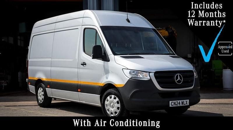Silver Used 2024 Mercedes Sprinter Premium Van | £33,950 (Expensive) - Image 1/4