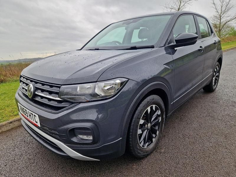 Used VW T-Cross S 95 HP (69 kW) 2019 Grey SUV