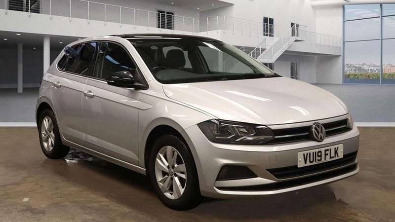 Silver Used 2019 VW Polo SE Hatchback | £11,710 (Fair price) - Image 1/4