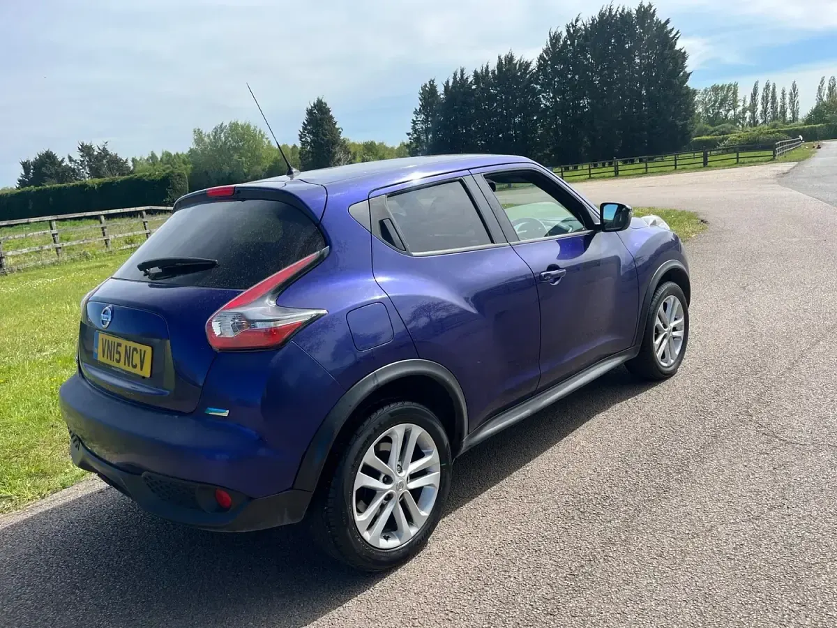 Used Nissan Juke Acenta Premium 2015 Blue SUV