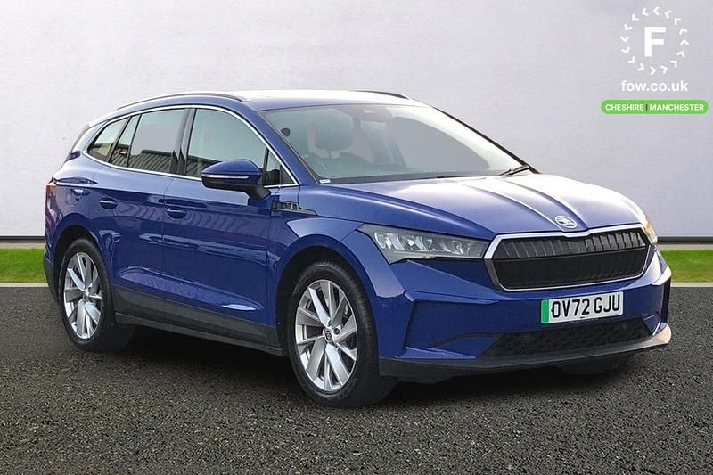 Used Skoda Enyaq iV ecoSuite 131 kW (179 HP) 2022 Blue SUV