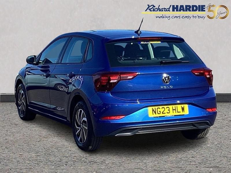 Used VW Polo S 94 HP (69 kW) 2023 Blue Hatchback