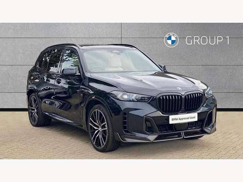 Black Used 2024 BMW X5 M Sport SUV | £66,995 - Image 1/4