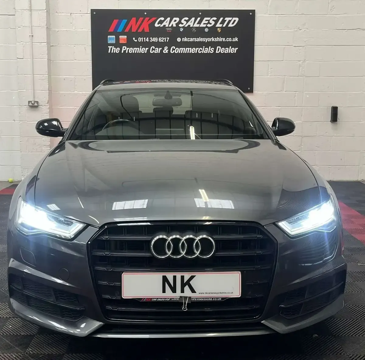 Used Audi A6 Black Edition 190 HP (139 kW) 2017 Grey Estate