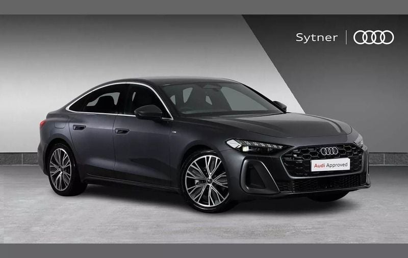 Grey Used 2025 Audi A5 S-Line Coupe | £37,750 (Expensive) - Image 1/4