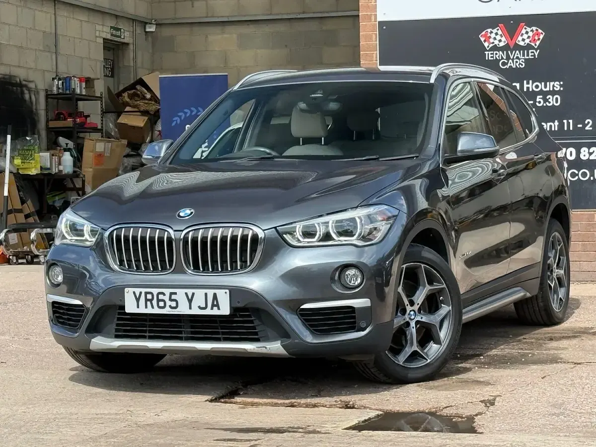 Used BMW X1 xLine 187 HP (137 kW) 2015 Grey SUV
