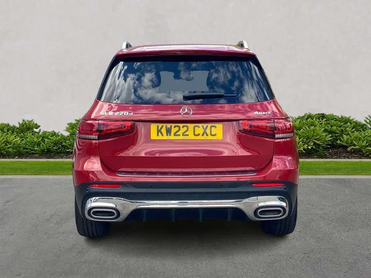 Used Mercedes GLB220 AMG line 2022 Red SUV