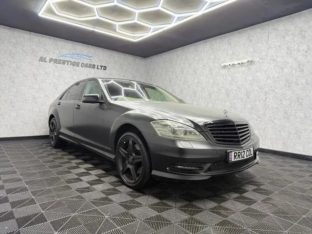 Used Mercedes S350L 258 HP (189 kW) 2012 Black Sedan