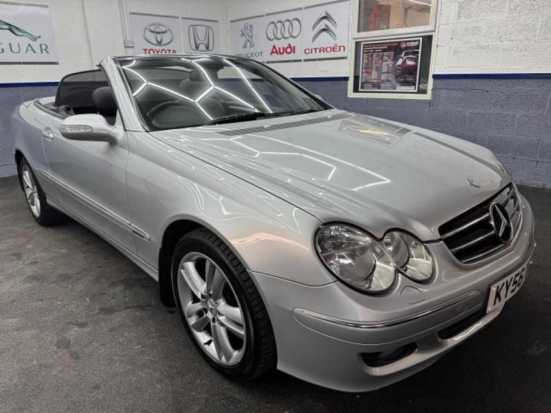 Silver Used 2006 Mercedes CLK200 Avantgarde Cabriolet | £3,995 (A bit pricey) - Image 1/4