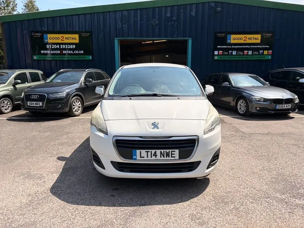 Used Peugeot 5008 Access 115 HP (84 kW) 2014 White MPV