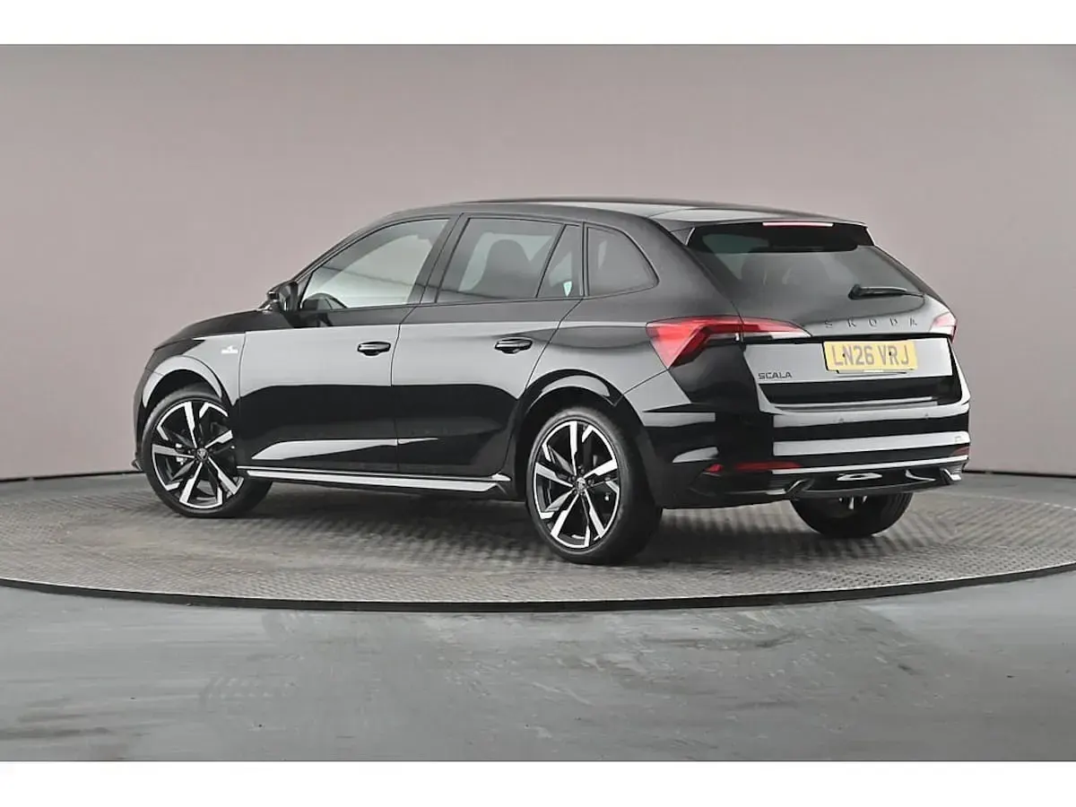 New Skoda Scala Monte Carlo 85 HP (62 kW) 2026 Black magic pearl effect Hatchback