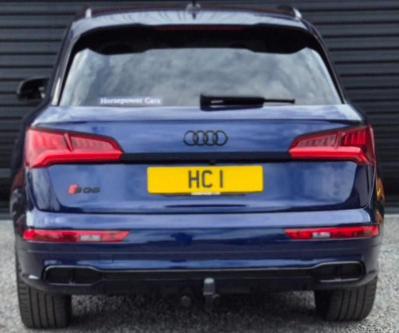 Begagnad Audi SQ5 2018 Blå SUV