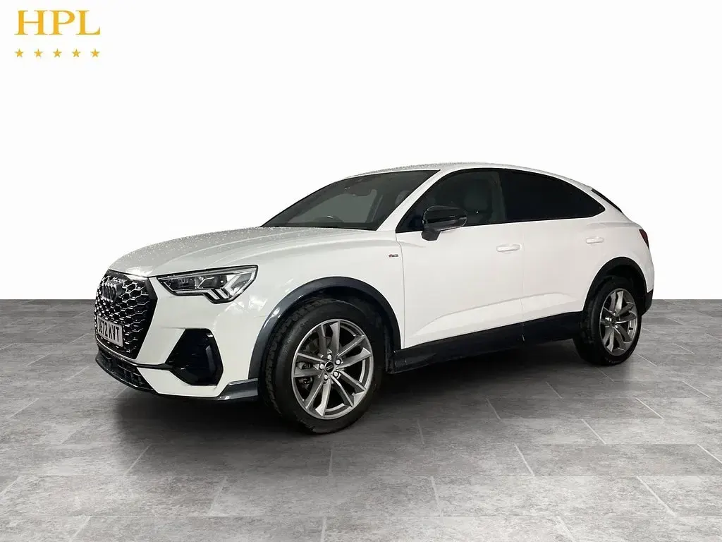 Used Audi Q3 Sportback Black Edition 150 HP (110 kW) 2022 White SUV