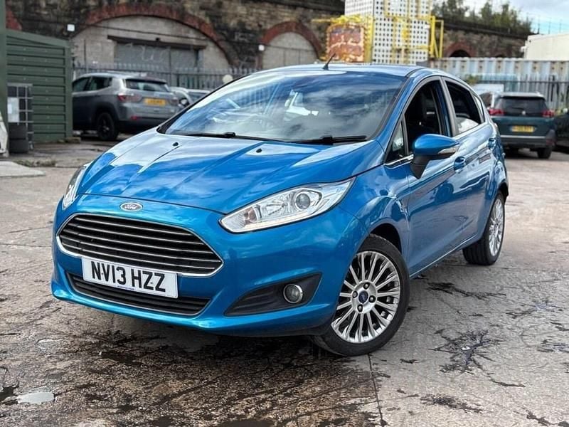 Blue Used 2013 Ford Fiesta Titanium Hatchback | £4,690 (Good price) - Image 1/3