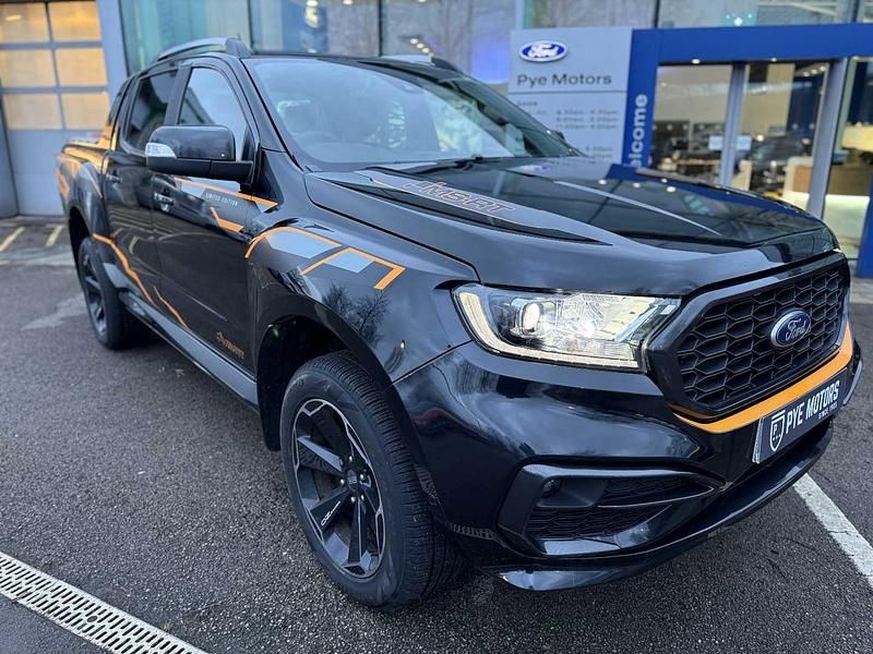 Black Used 2022 Ford Ranger Wildtrack Pickup | £25,995 (Expensive) - Image 1/4