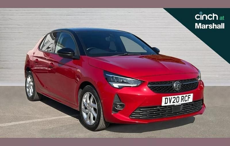 Red Used 2020 Vauxhall Corsa SRi Hatchback | £10,304 (Fair price) - Image 1/4