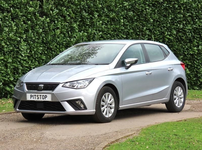 Used Seat Ibiza SE Technology 75 HP (55 kW) 2018 Silver Hatchback