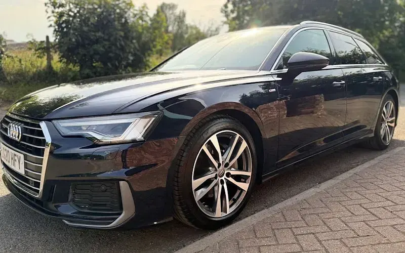 Used Audi A6 S-Line 245 HP (180 kW) 2020 Blue Estate