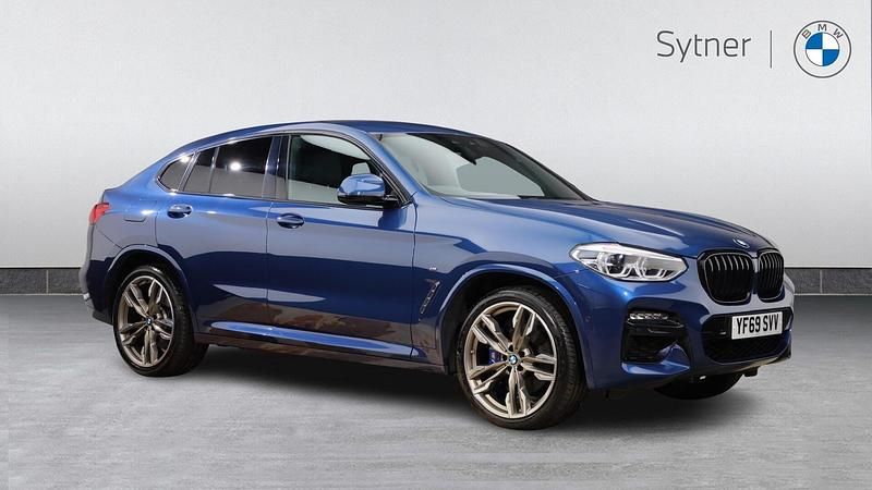 Used BMW X4 M Sport 326 HP (239 kW) 2019 Blue SUV