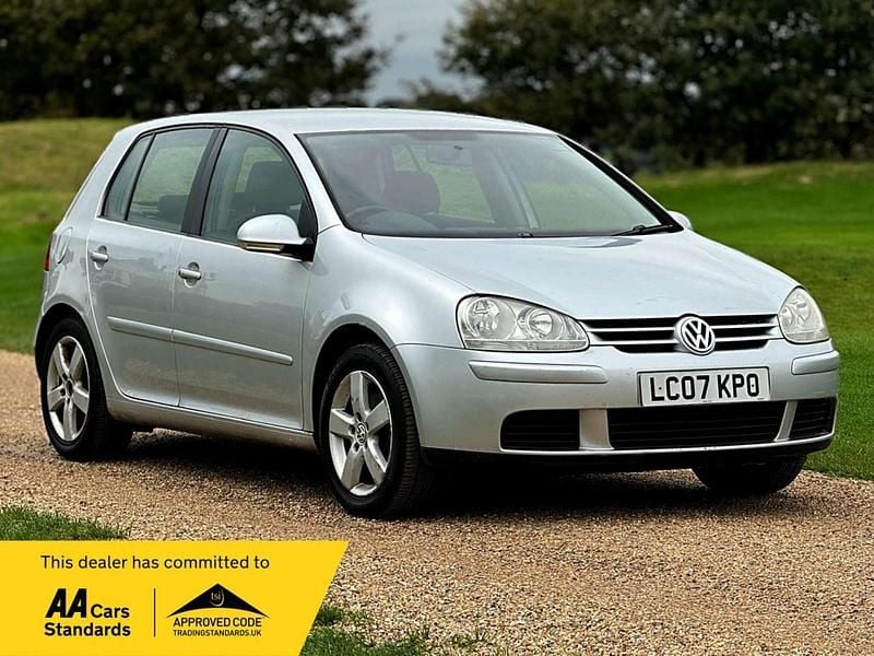 Silver Used 2007 VW Golf V Sport Hatchback | £1,695 (Fair price) - Image 1/4