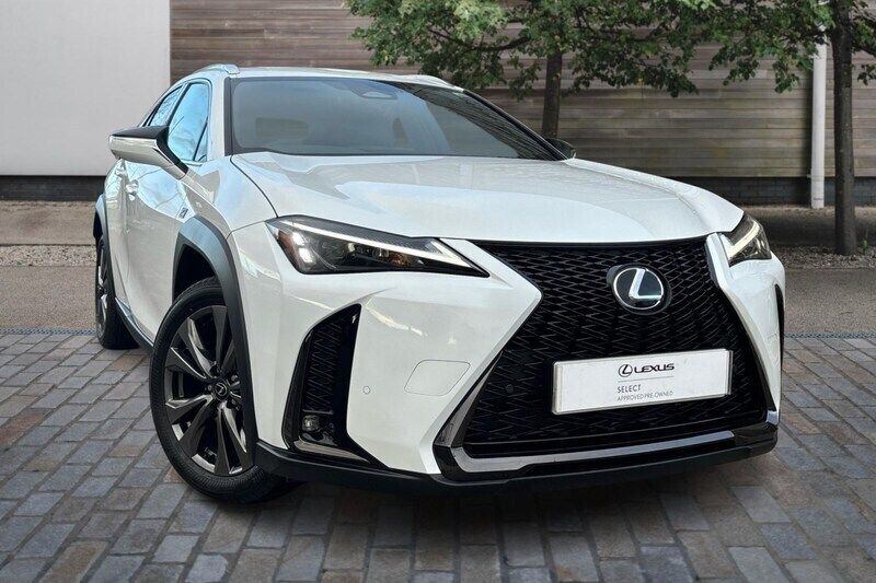 White Used 2024 Lexus UX 300h Sport Design Packet SUV | £38,981 (Expensive) - Image 1/4