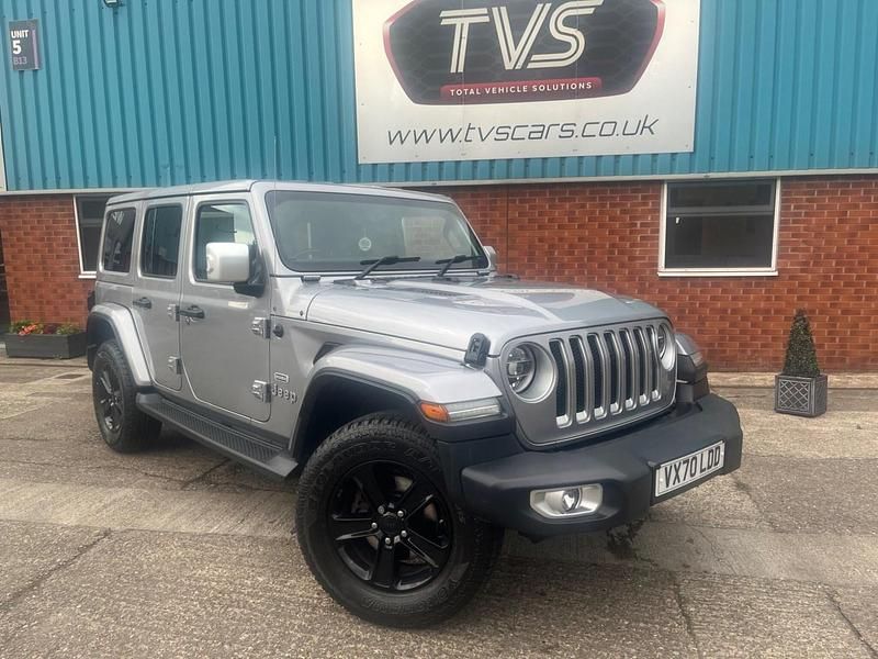 Used Jeep Wrangler Overland 270 HP (198 kW) 2020 Silver SUV