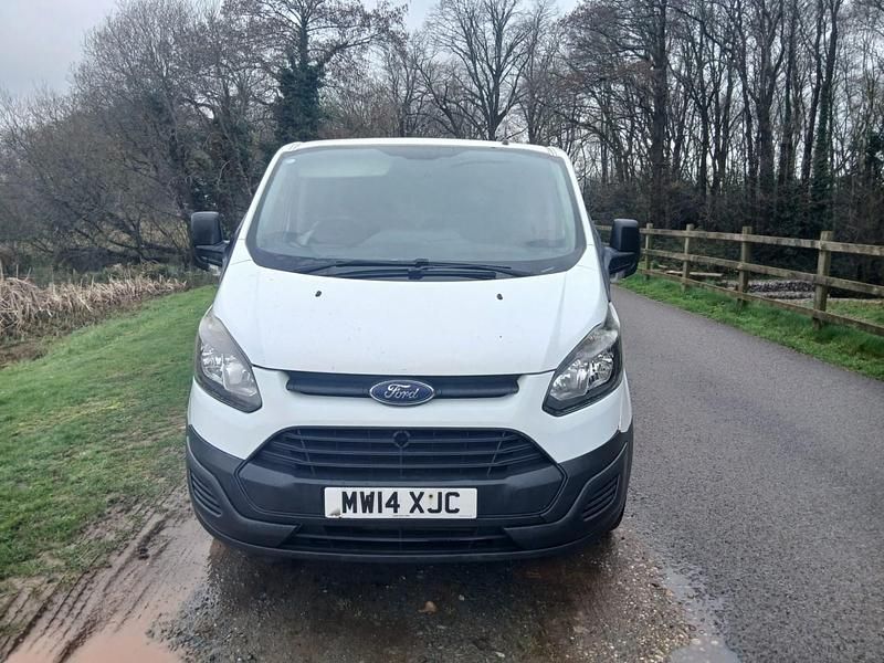 Used Ford Transit Custom 100 HP (73 kW) 2014 White Van