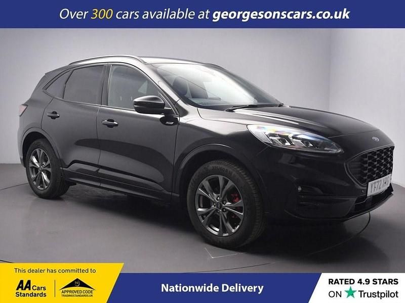 Black Used 2022 Ford Kuga ST-Line SUV | £17,500 (Good price) - Image 1/4
