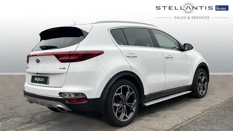 Used Kia Sportage GT-Line 136 HP (100 kW) 2019 Blue SUV