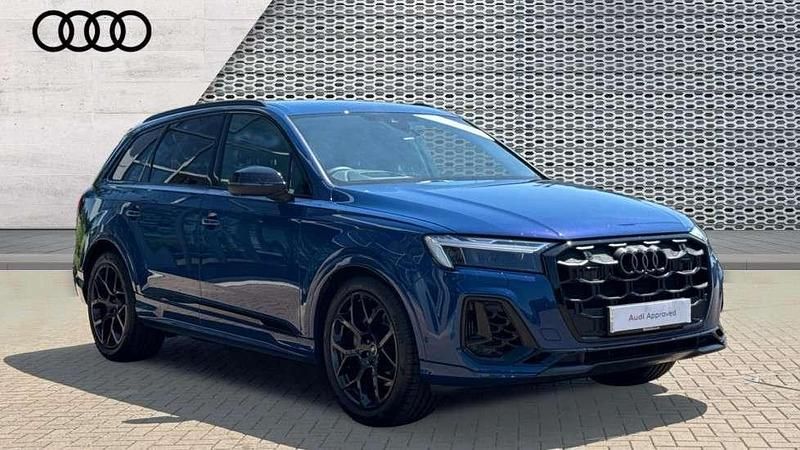 Blue Used 2025 Audi Q7 Black Edition SUV | £61,596 (Expensive) - Image 1/4
