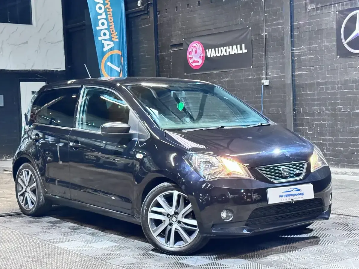 Used Seat Mii FR-Line 75 HP (55 kW) 2017 Black Hatchback