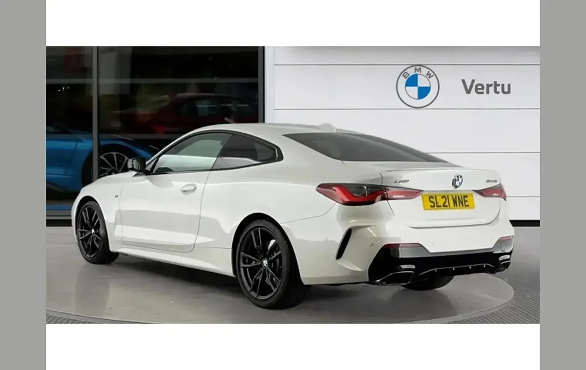 Used BMW M440 M Sport 368 HP (270 kW) 2021 White Coupe