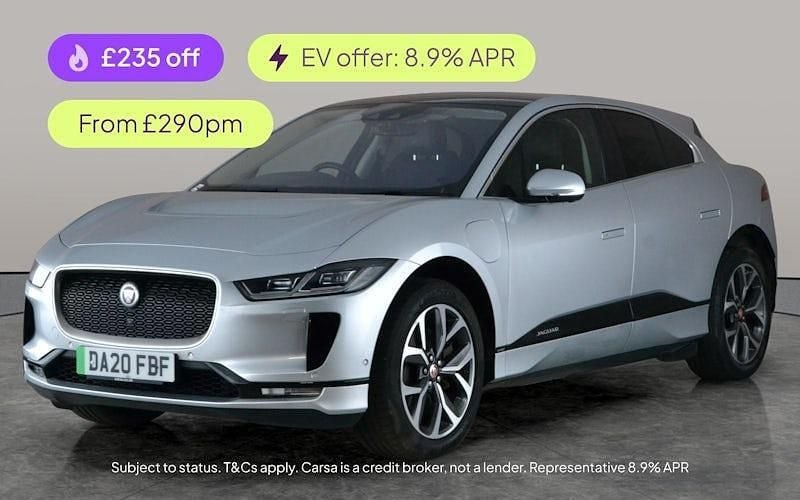 Silver Used 2020 Jaguar I-Pace SUV | £18,181 (Good price) - Image 1/3